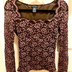 MODA International size medium long sleeve blouse